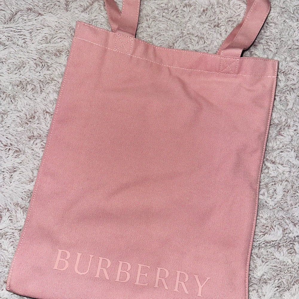 Burberry Pink Tote Bag